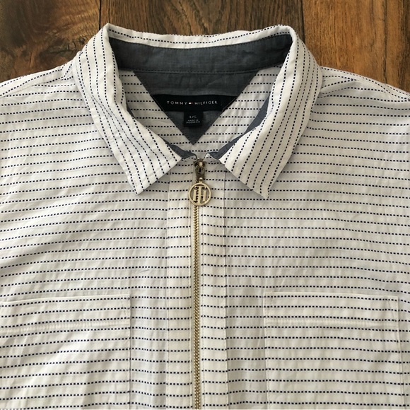 Tommy Hilfiger Striped Blouse L - Picture 6 of 8